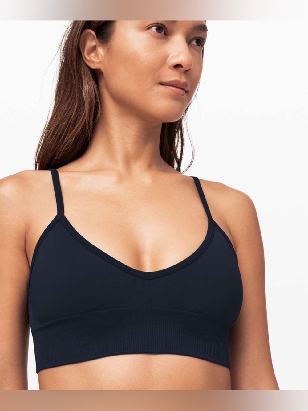 Lululemon Ebb To Street Bra - True Navy - Picture 2 of 7